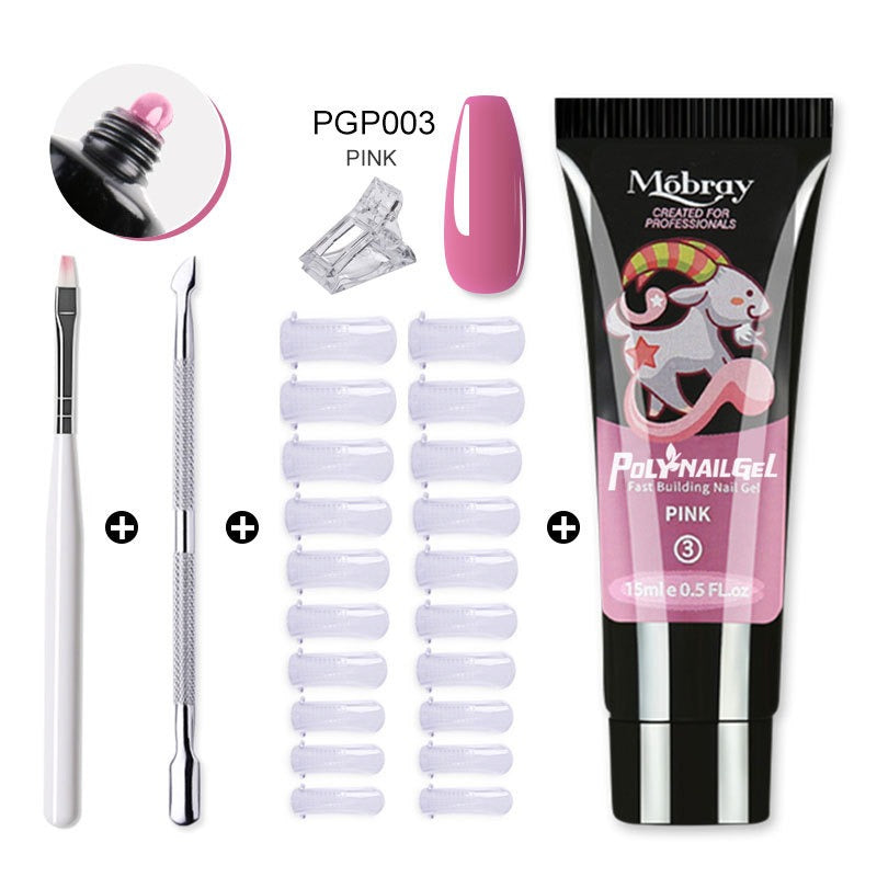 UV nail Crystal Extension Gel SET