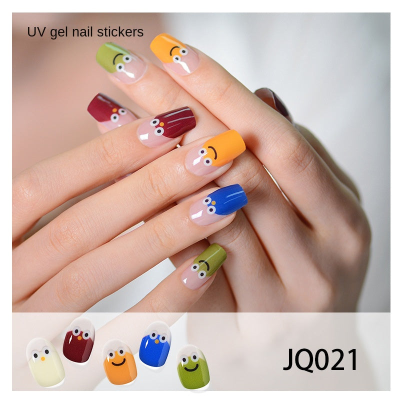 UV Gel Nail Art Patches