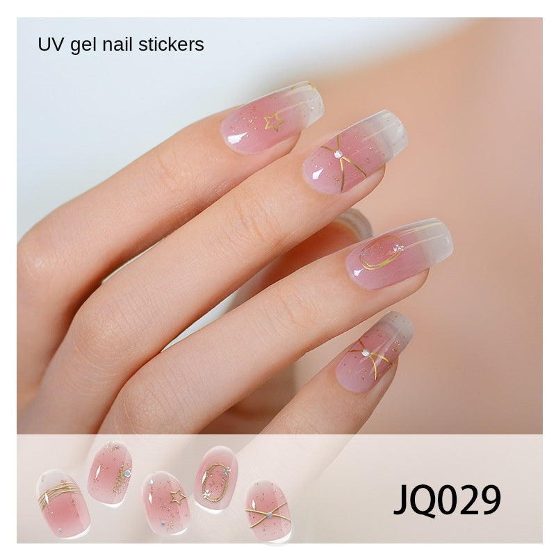 UV Gel Nail Art Patches