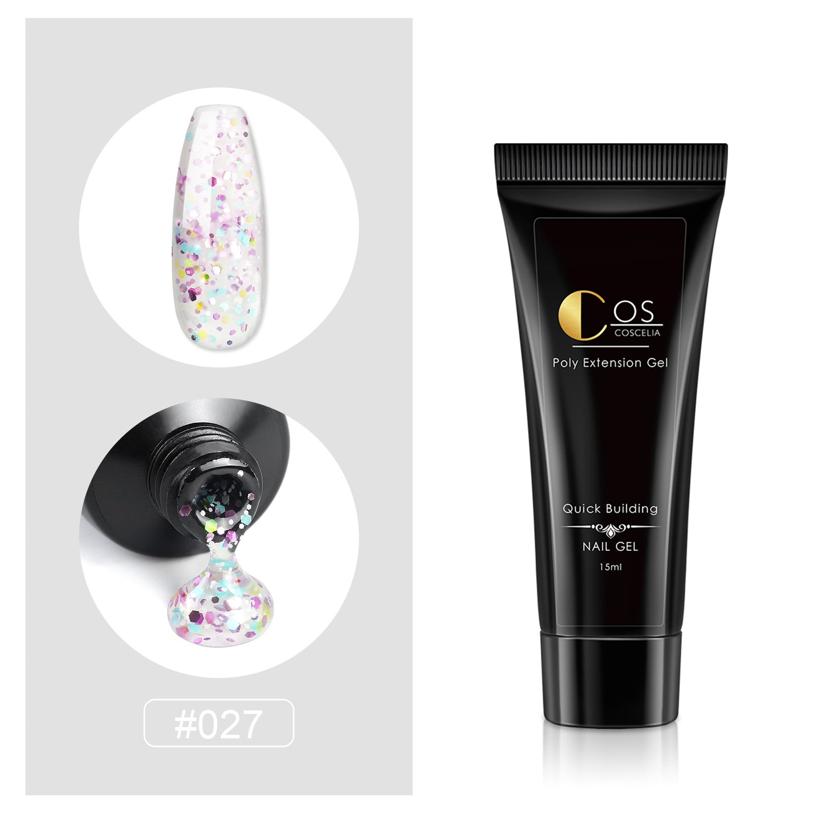 PolyGel Glitter UV LED