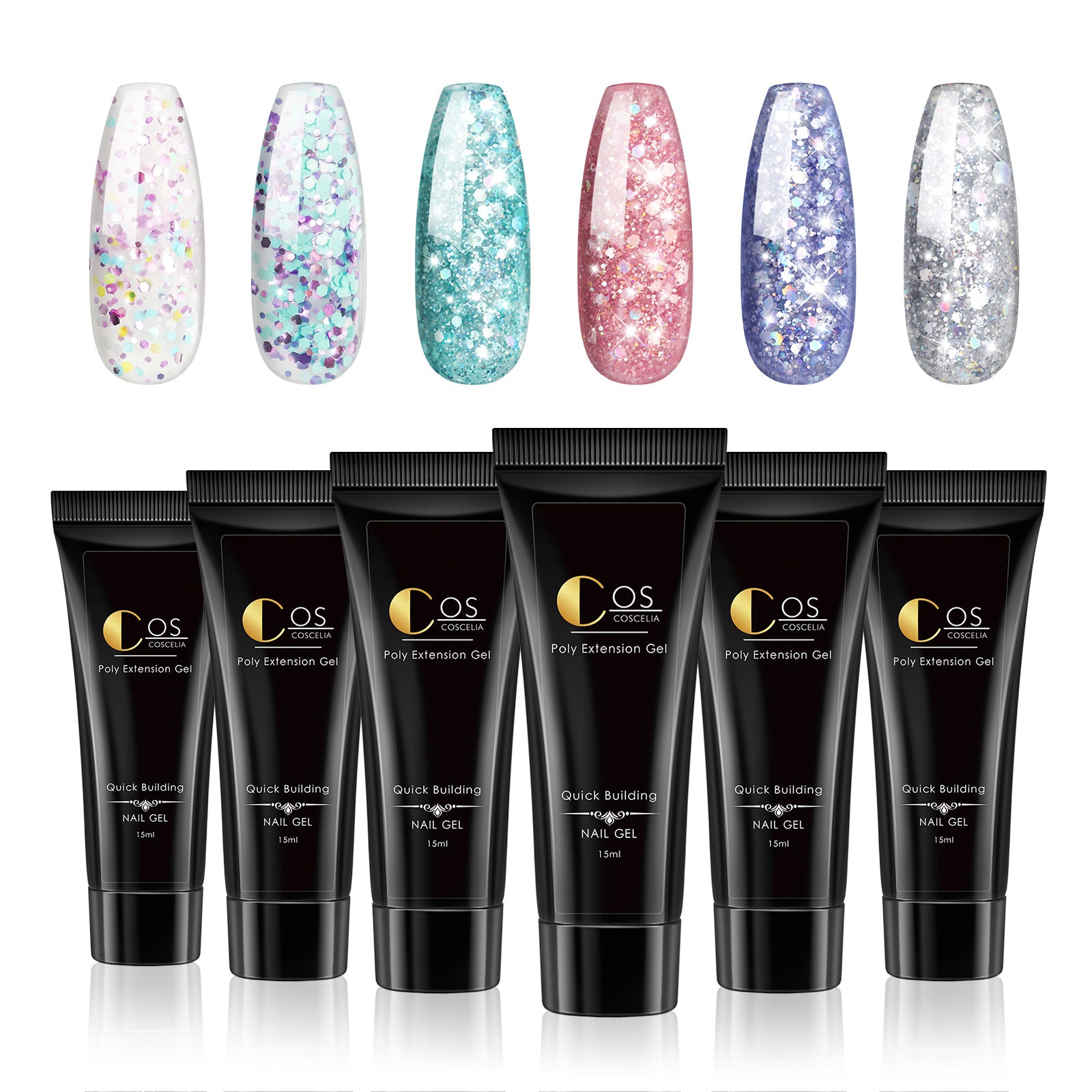 PolyGel Glitter UV LED