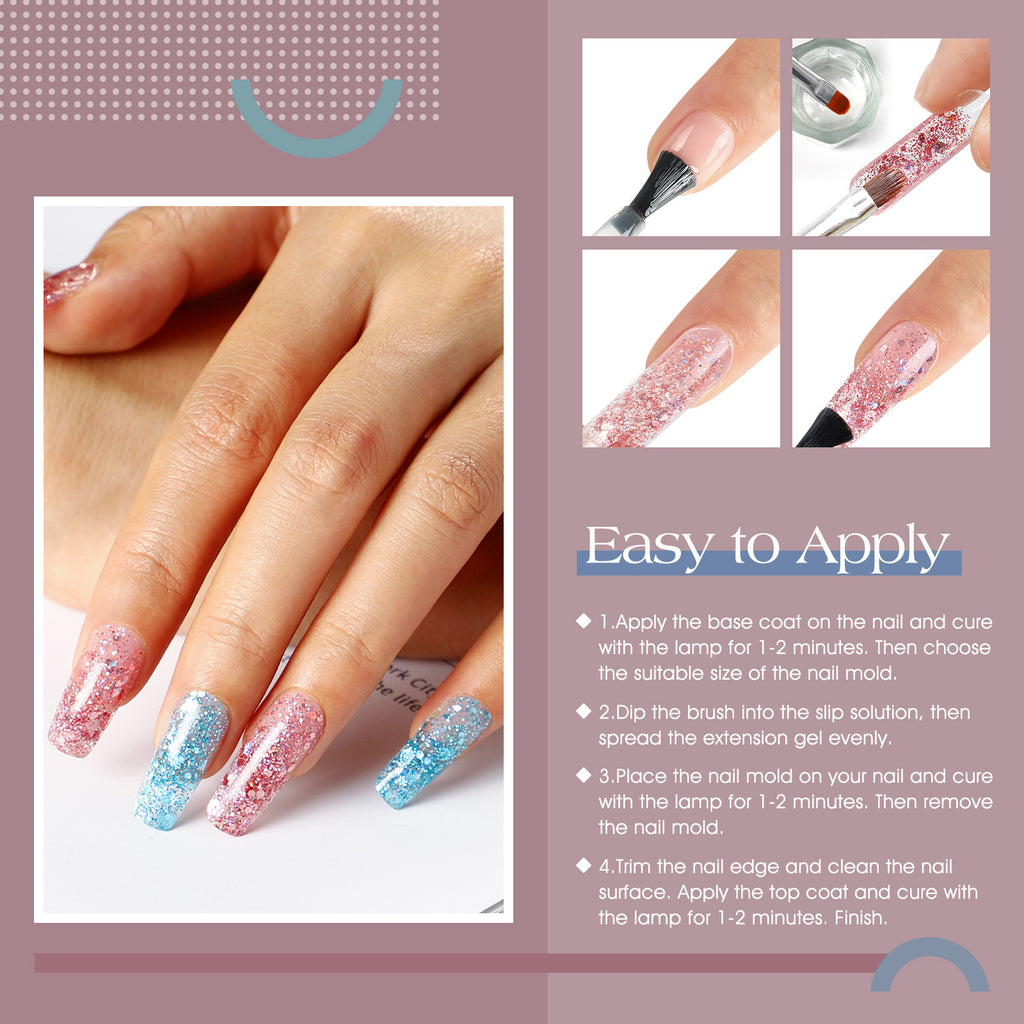 PolyGel Glitter UV LED