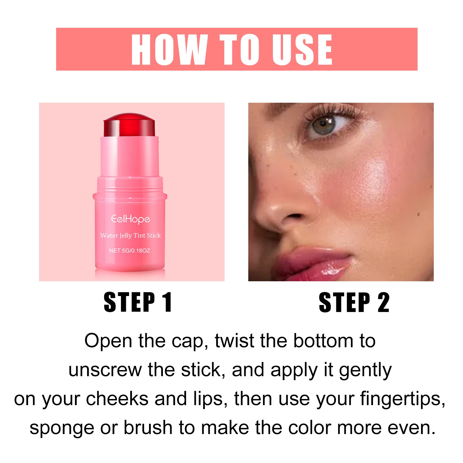 Water Jelly Blush Stick