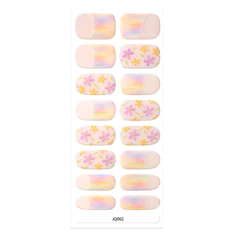 UV Gel Nail Art Patches