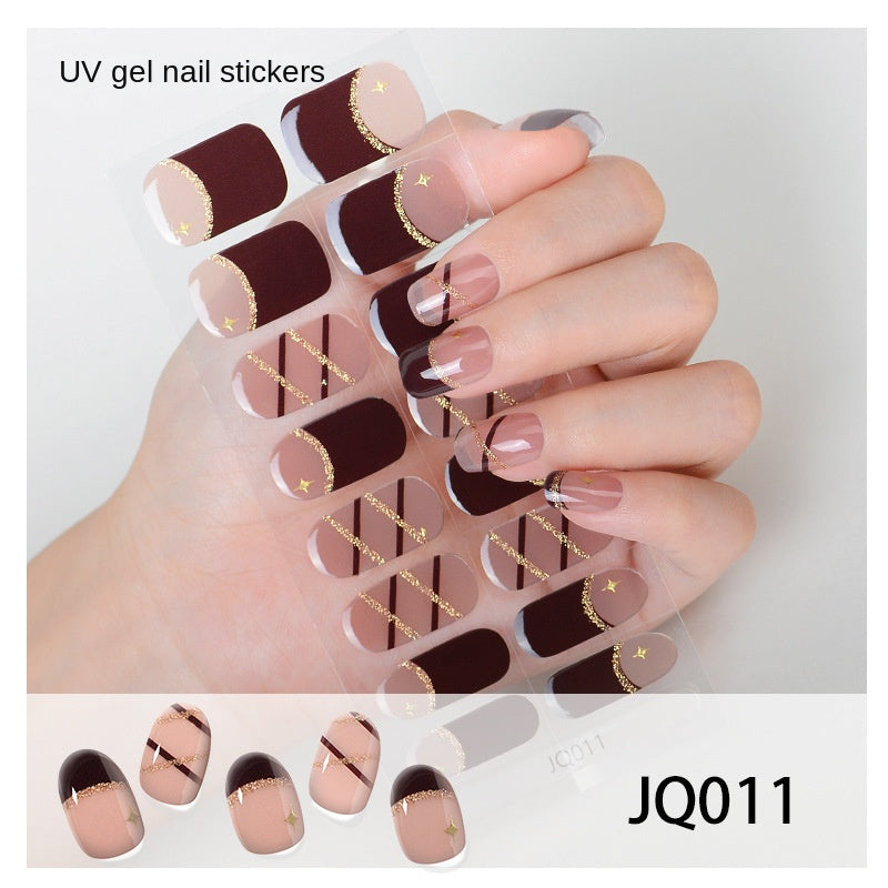 UV Gel Nail Art Patches