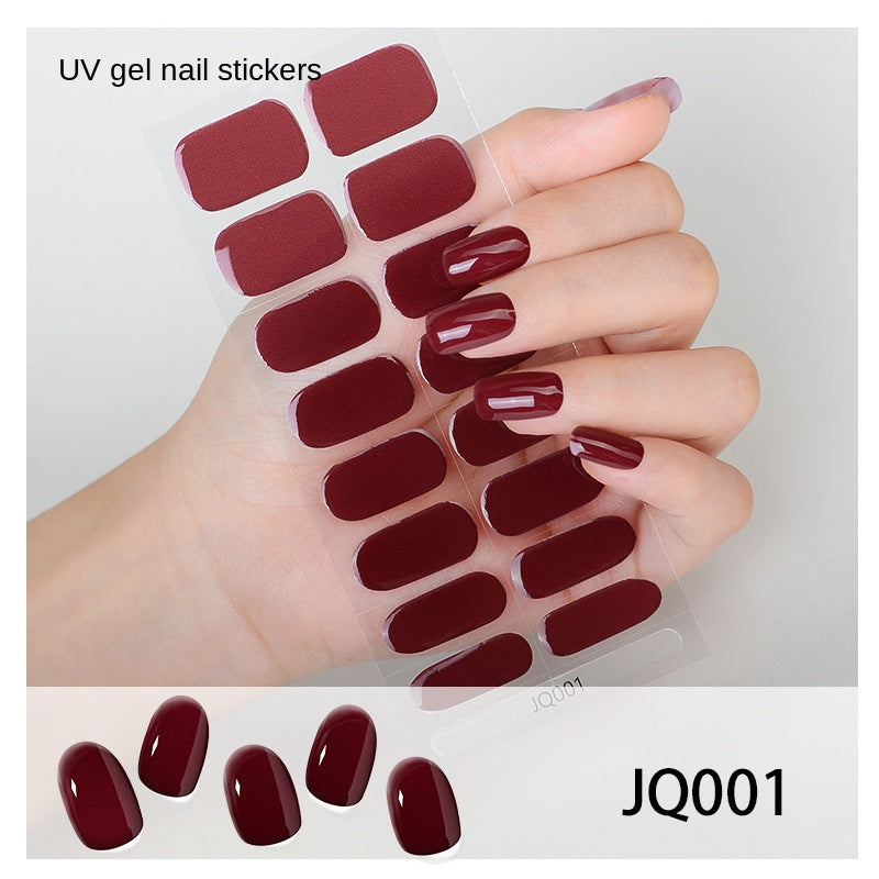 UV Gel Nail Art Patches