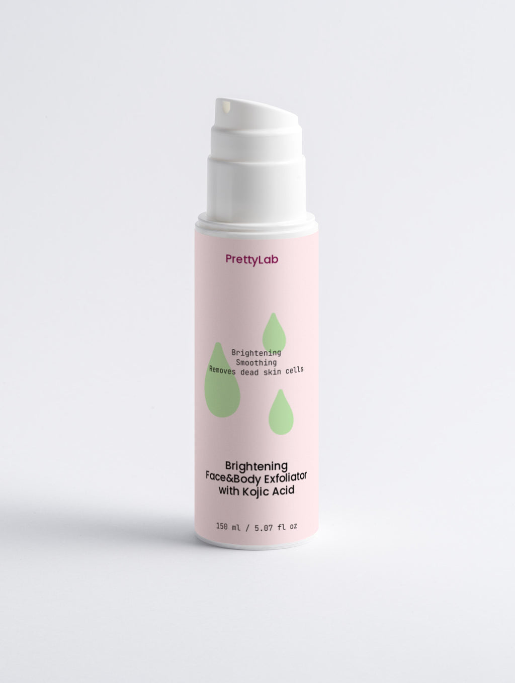 Exfoliator med Kojic Acid och Vitamin C för mörka fläckar och ojämn hudton