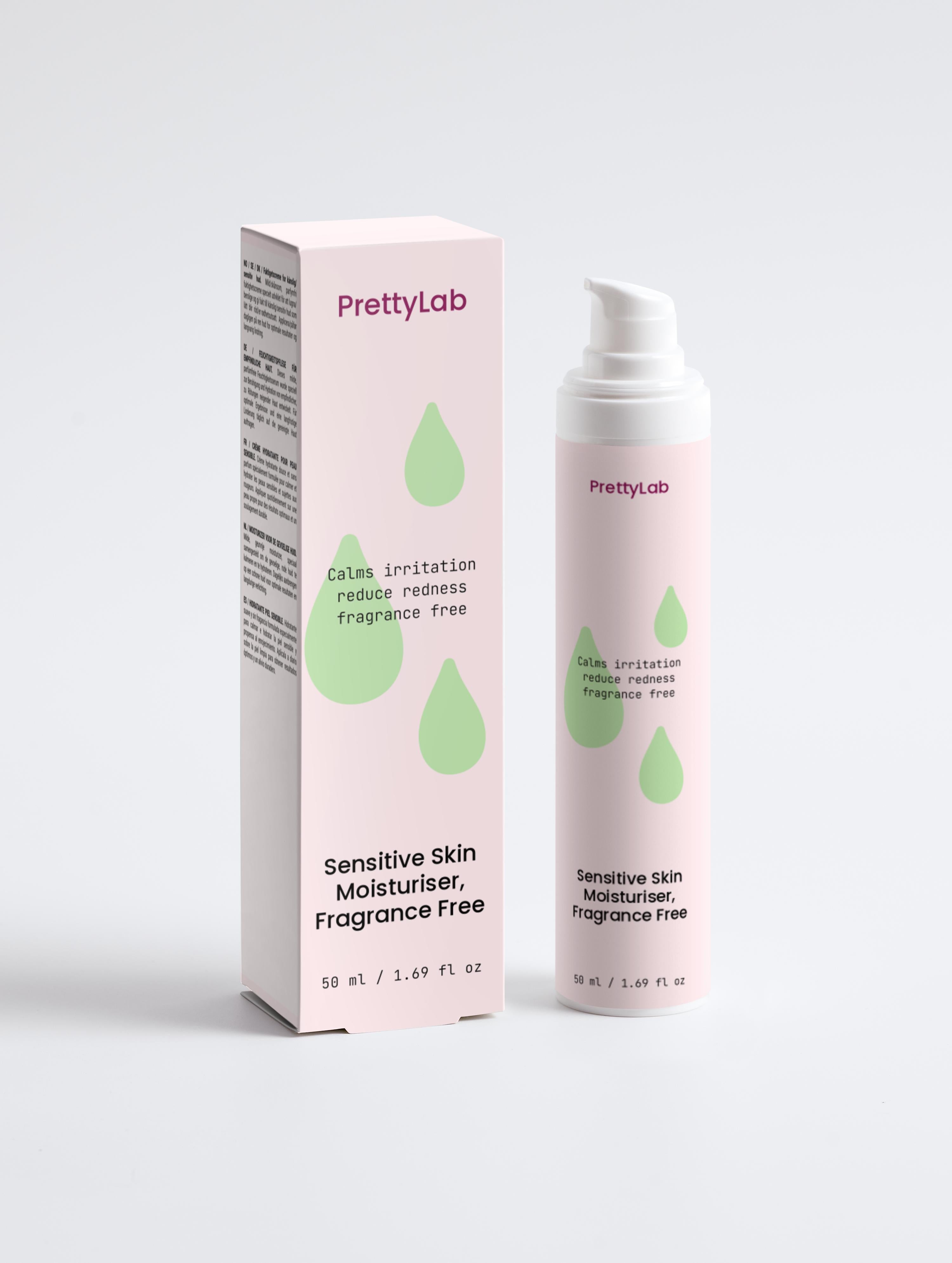 Sensitive Skin Moisturiser dagkräm, Parfymfri