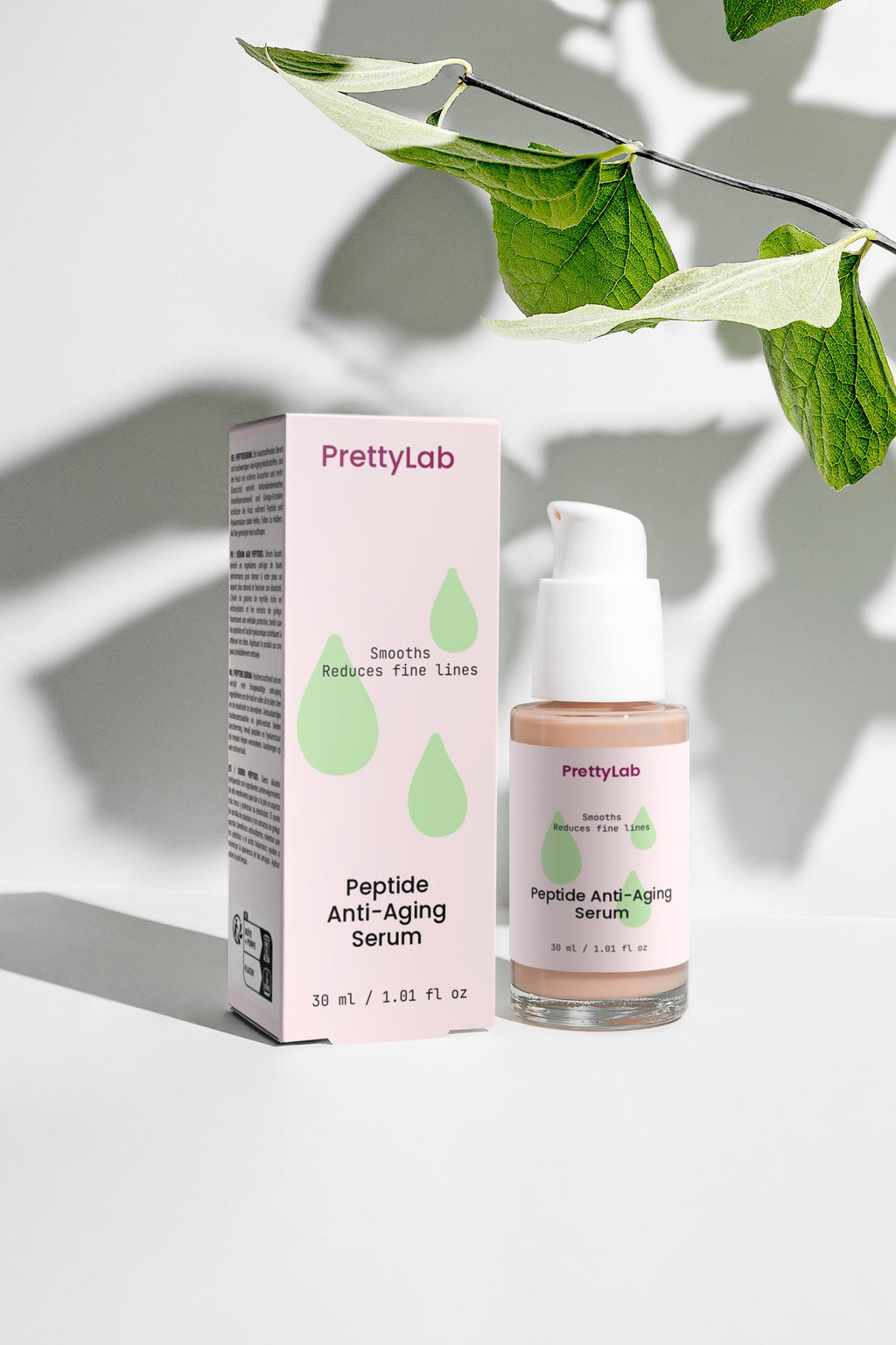 Anti-Ageing Performance Duo SET med Peptide Serum och Anti-Age Dagkräm