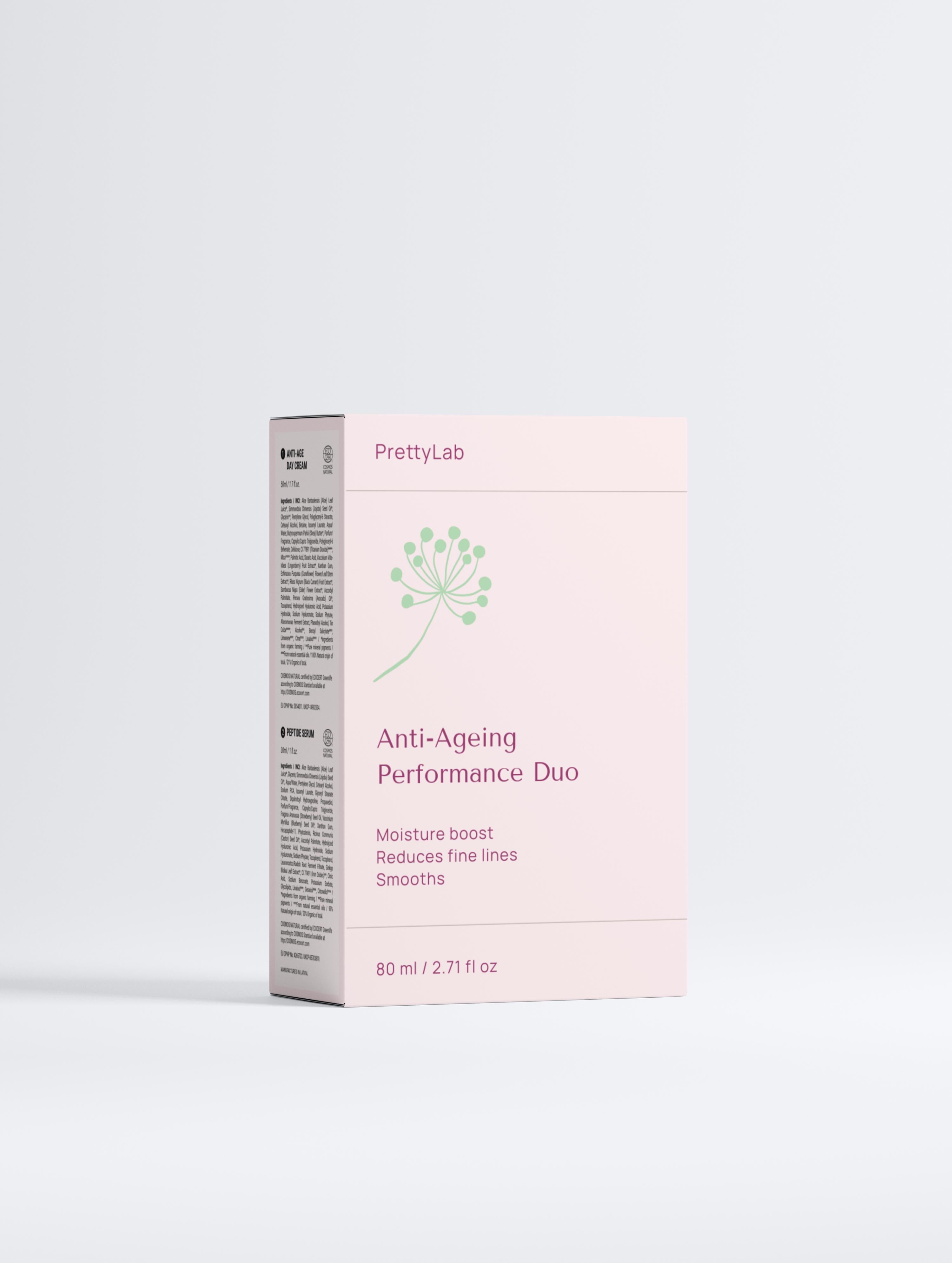 Anti-Ageing Performance Duo SET med Peptide Serum och Anti-Age Dagkräm