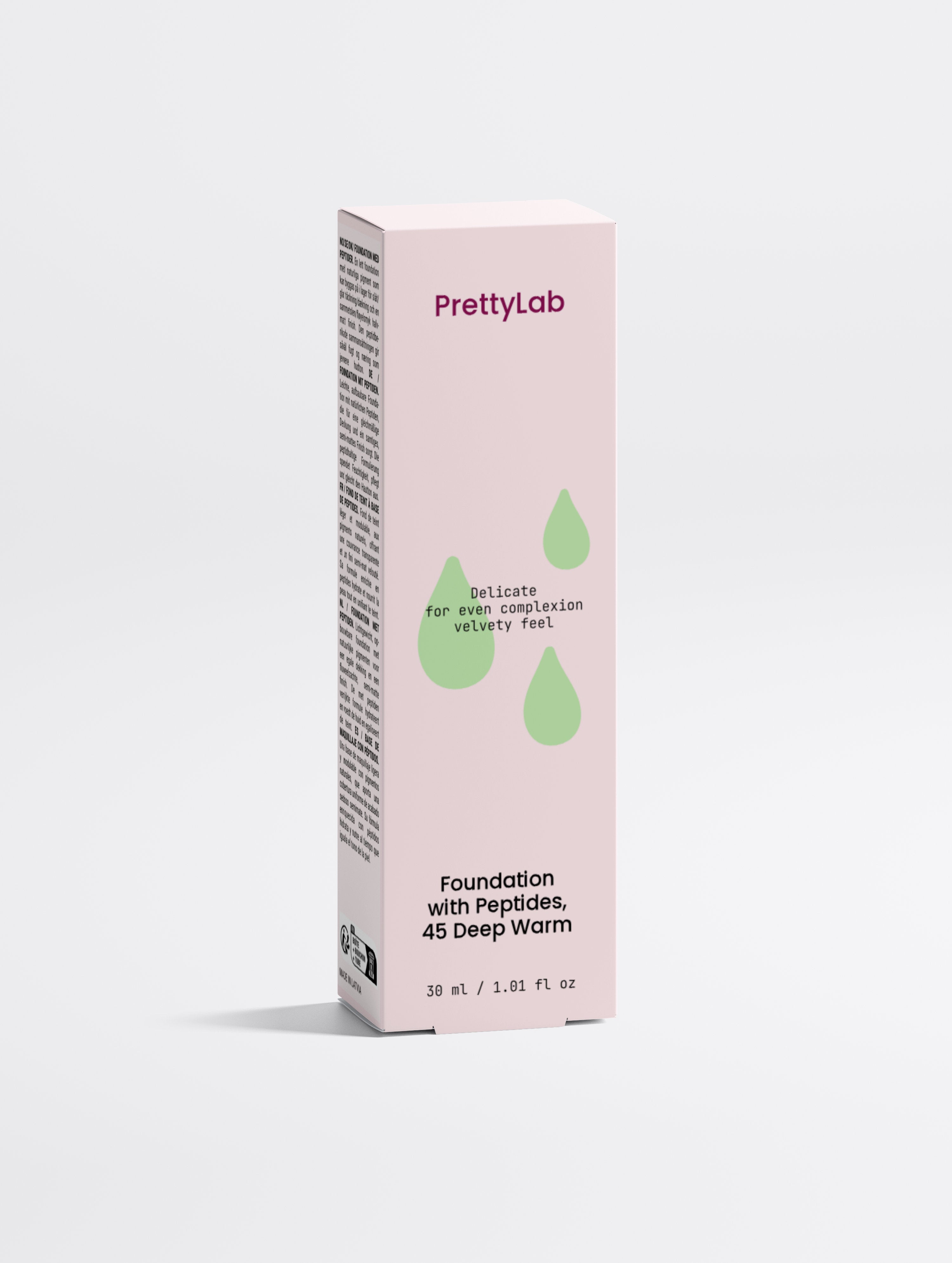 Foundation with Peptides, 45 Deep Warm