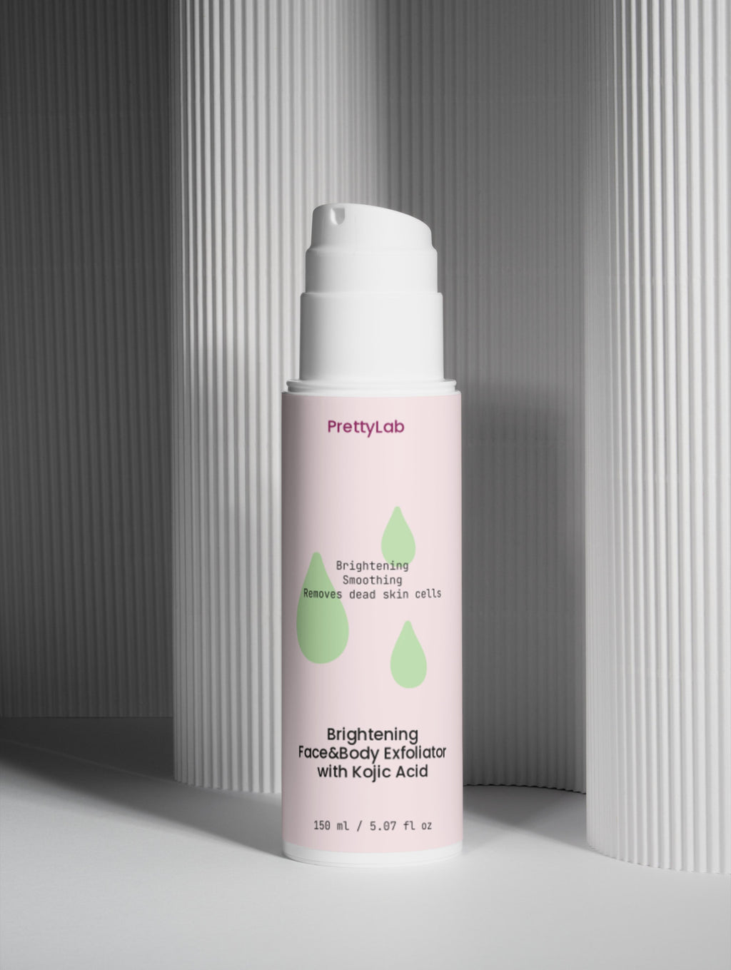 Exfoliator med Kojic Acid och Vitamin C för mörka fläckar och ojämn hudton